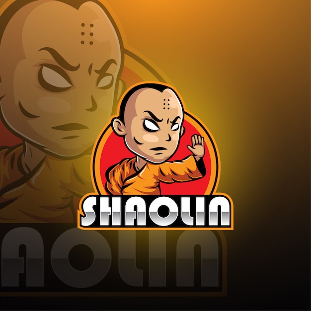 Projektowanie Logo Maskotki Shaolin Esport