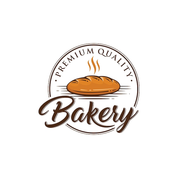 Plik wektorowy projektowanie logo piekarni