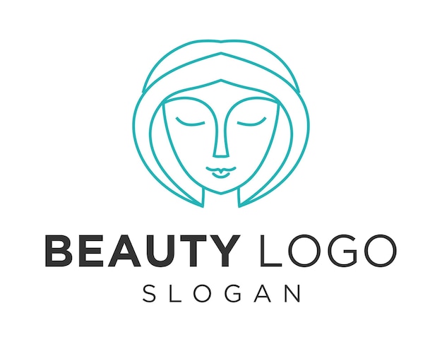 Plik wektorowy projektowanie logo piękna