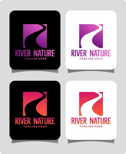 Projektowanie Logo Przyrody Rzeki