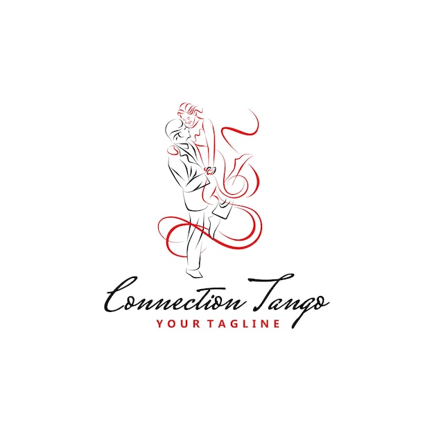Plik wektorowy projektowanie logo tango