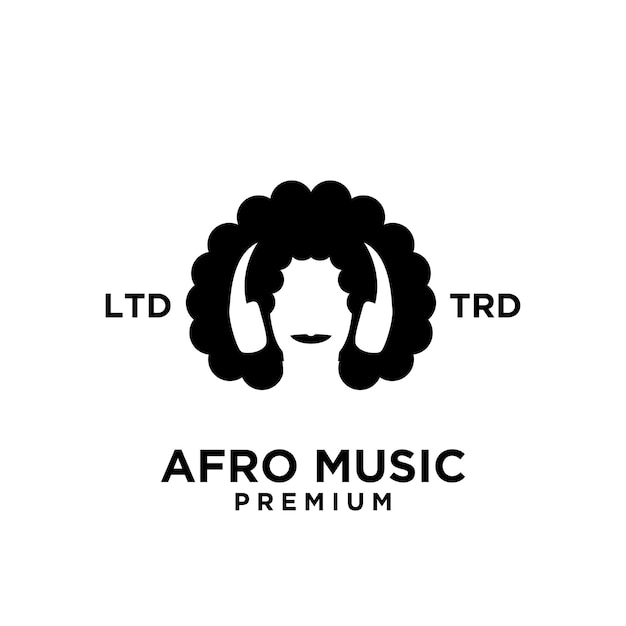 Projektowanie Logo Wektor Muzyki Afro