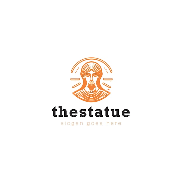 Projektowanie Logo wektor statua