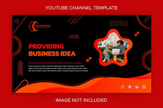 Promocja Biznesowa I Korporacyjny Szablon Miniatury Youtube