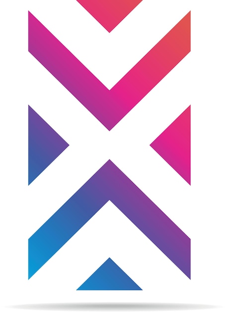 Prosta próbka wzoru jako koncepcja projektu logotypu izolowana na przezroczystym tle