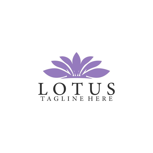 Proste Logo Lotus Stock Vector Dla Biznesu I Marki