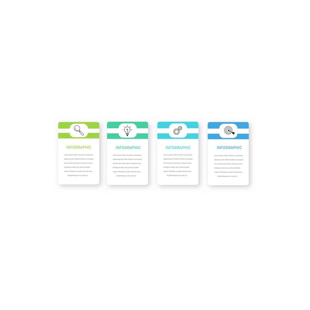 Prostokątny model biznesowy z analitycznymi danymi infograficznym projektem wykresu