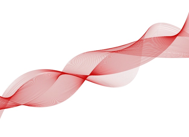 Prosty abstrakt Nowoczesny projekt tła linii Czerwony i biały wzór geometryczny Ilustracja wektorowa