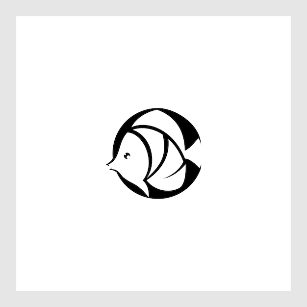 Prosty Projekt Logo Ryb Dla Firmy Lub Restauracji