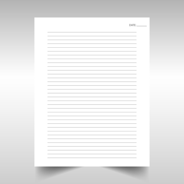 Prosty projekt szablonu Notatnika