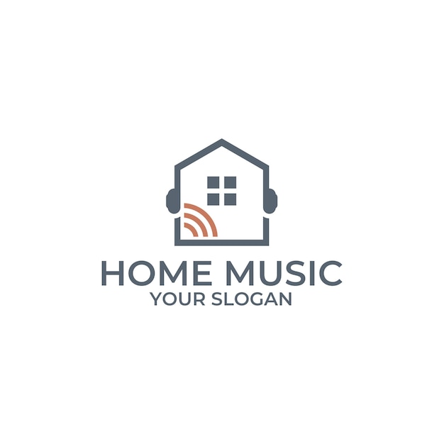 Prosty Szablon Projektu Logo Music House Logo Music Studio