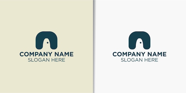 prosty wektor logo drzwi, inspiracja logo mebli