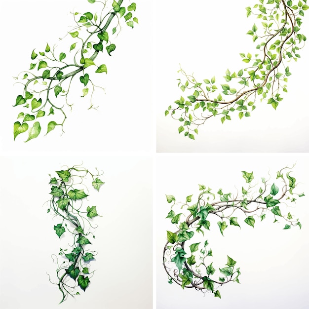Przyroda Liście Rośliny Zielone Liście Wzrost Dekoracyjny Letni Wzór Gałęzi Wiosna Liście Błonnik