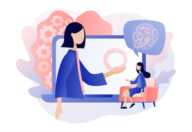Psycholog online Praktyka psychoterapeutyczna pomoc psychologiczna psychiatra konsultujący pacjenta