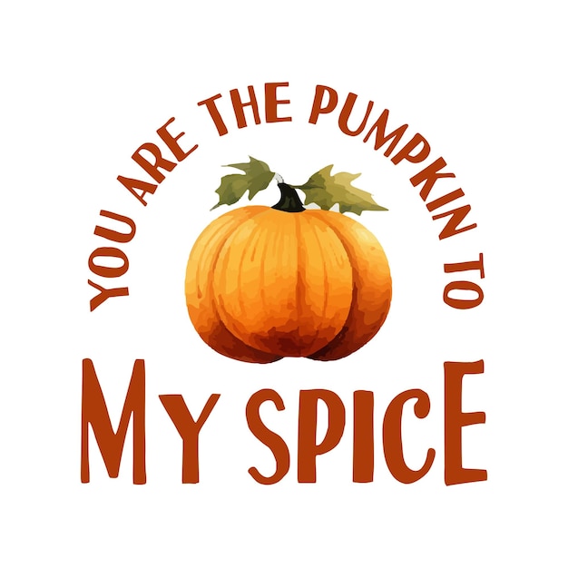 Pumpkin Fall Typography amp Hand Lettering Designs Autumn Typography dla projektów sezonowych