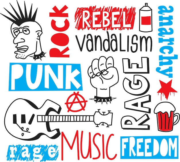 Punk Rock Doodle