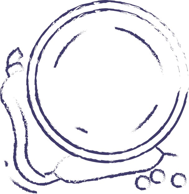 Plik wektorowy puree z dyni ręcznie rysowane ilustracji wektorowych
