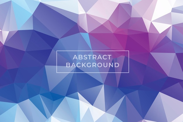 Purple Geometric Abstract Background Design Template (Szablon projektowania tła geometrycznego)