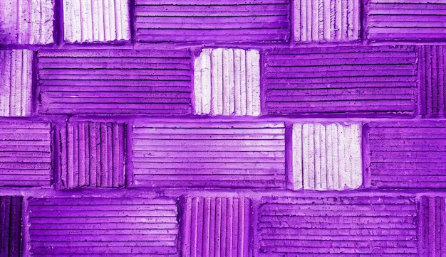 Purpurowe Cegły Na Purpurowym Tle