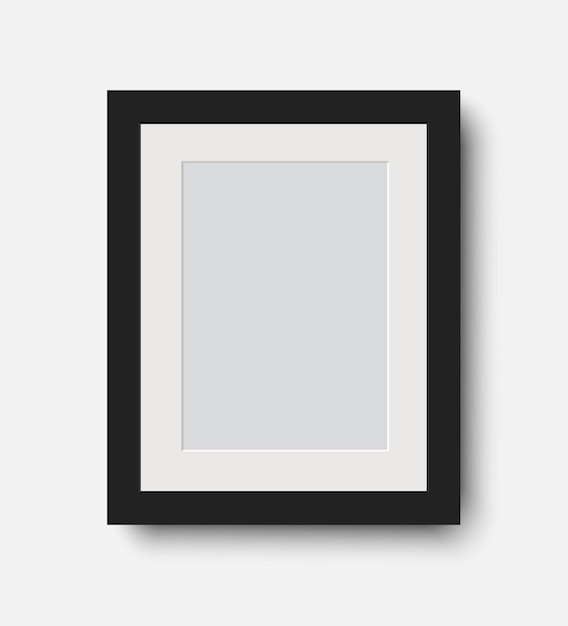 Pusta ramka na zdjęcia na ilustracji wallvector