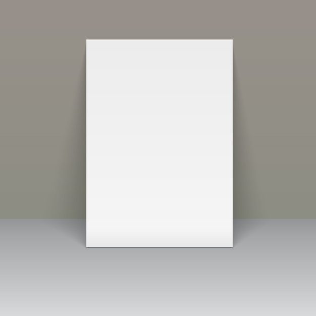 pusty plakat