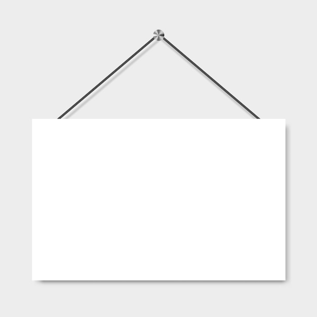 Pusty transparent lub plakat. ramka na zdjęcia