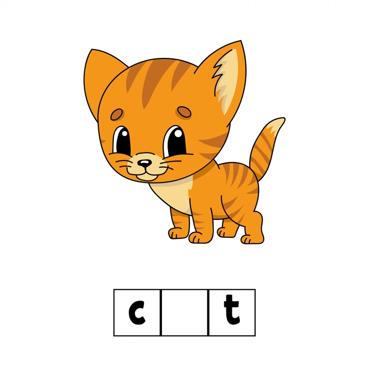Wektor puzzle ze słowami.