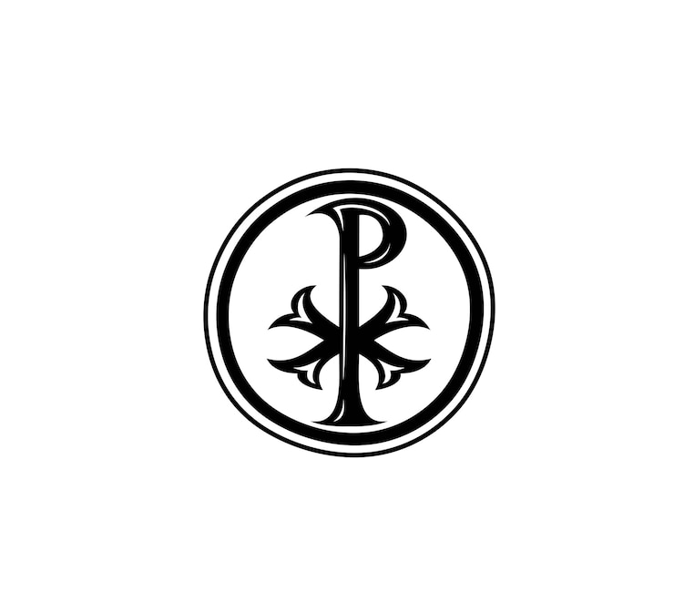 Wektor px katolicka ikona i wektor sztuki symbolu