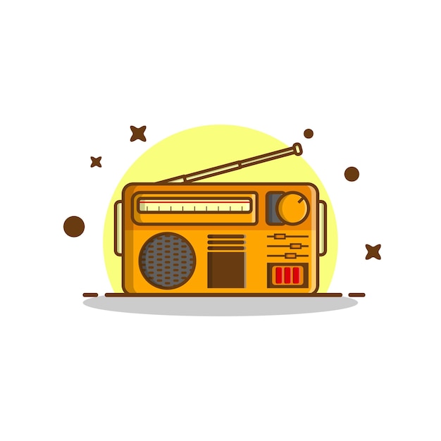 Radio W Stylu Retro