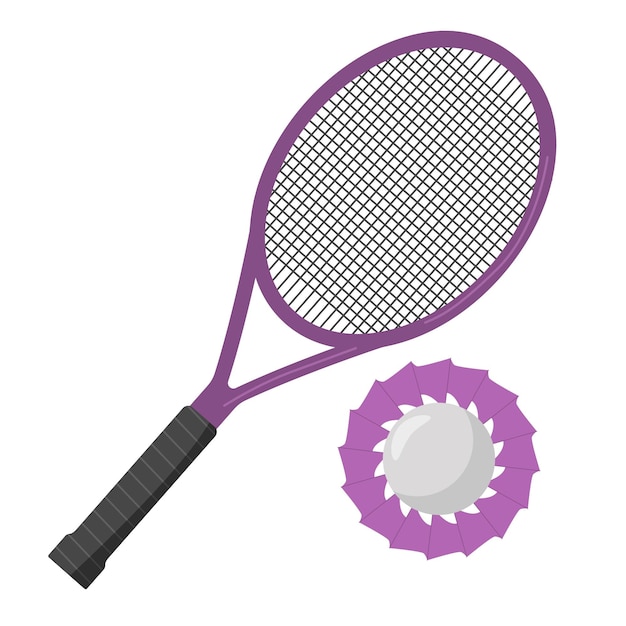 Rakieta I Lotka Do Gry W Badmintona Artykuły Do Uprawiania Sportu