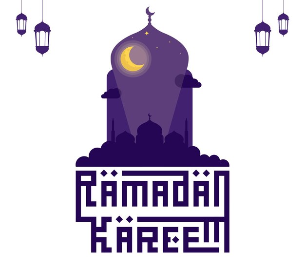 Plik wektorowy ramadan 2