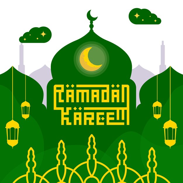 Plik wektorowy ramadan 4