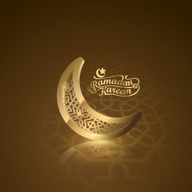 Ramadan Kareem Islamskie Pozdrowienia Tła