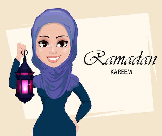 Ramadan Kareem Kartkę Z życzeniami
