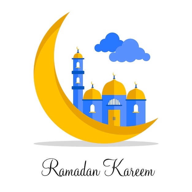 Ramadan Kareem Meczet Tło