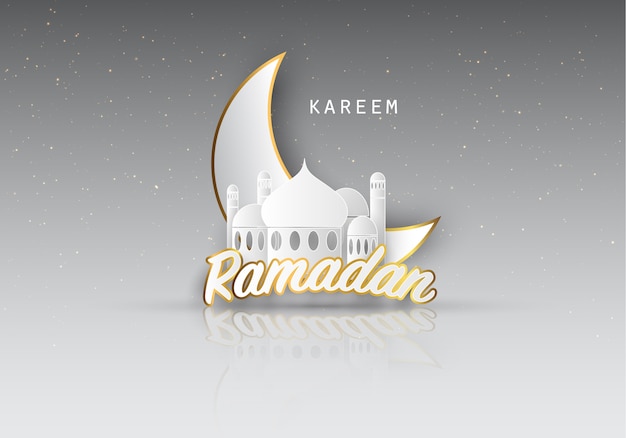 Ramadan Kareem Tło.