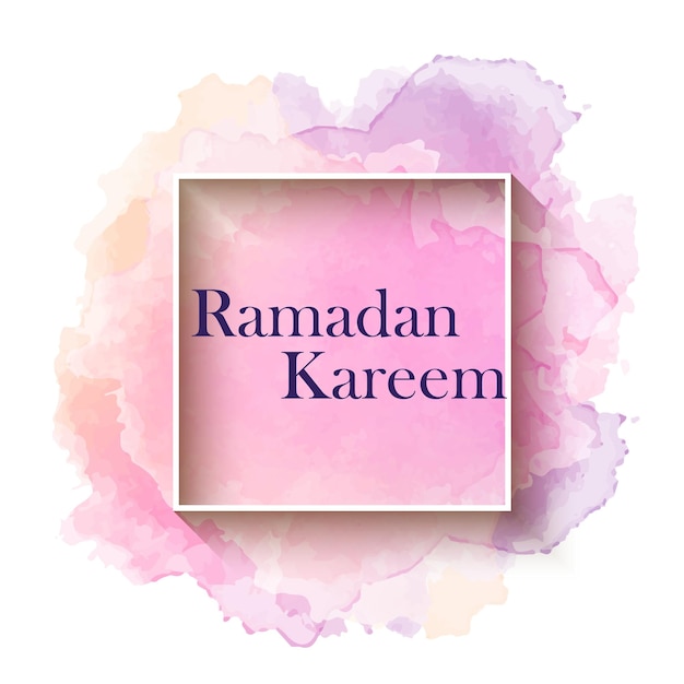 Plik wektorowy ramadan mubarak kareem kartki świąteczne życzenia modlić się ramzan