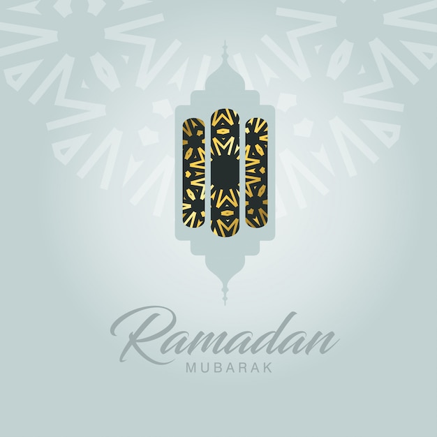 Ramadan Mubarak Projekt Typograficzny