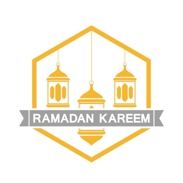 Ramadan Mubarak Ramzan 2024 Ilustracja Wektorowa Oświetlonej Lampy Na Eid Ramadan Ramzan Eid