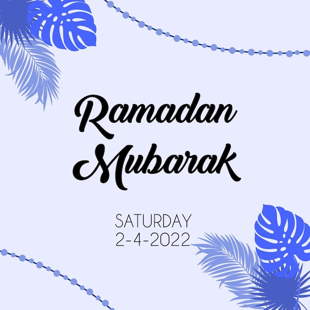 Plik wektorowy ramadan mubarak tła