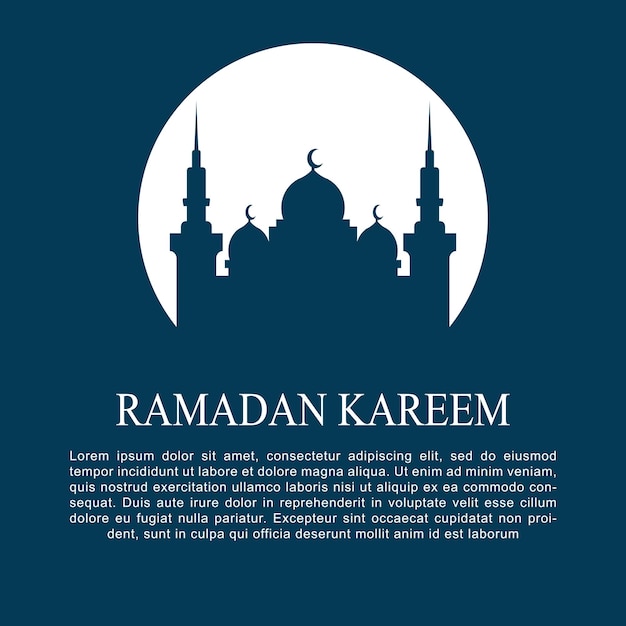 Plik wektorowy ramadan social media post szablon projektowania eleganckiej kwadratowej okładki z arabskim ozdobem