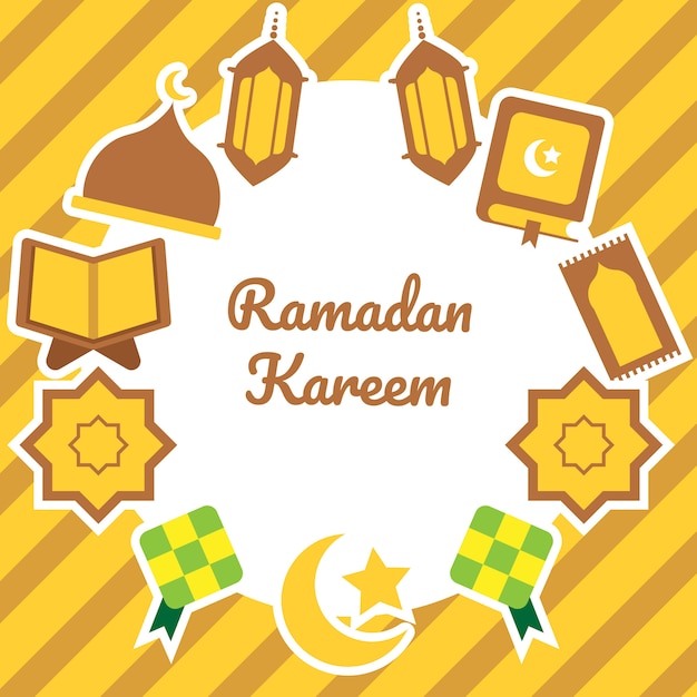 Ramadan Szablon Tło