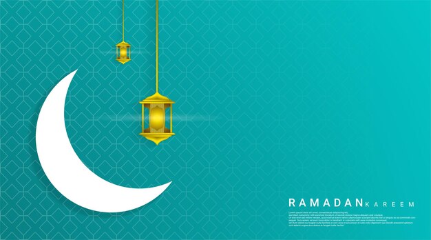 Ramadanowy wzór tła ze złotymi latarniami i złotymi gradacjami, sprawdź plakaty w tle ramadanu, okładki kart internetowych, benner itp.