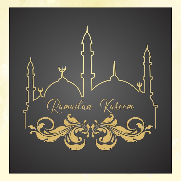 Plik wektorowy ramadhan kareem eid mubarak wektor banner