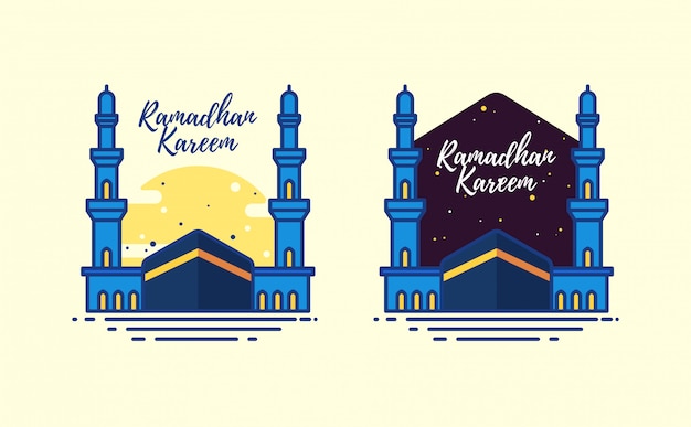 Ramadhan Kareem Z Meczetem Al Haram