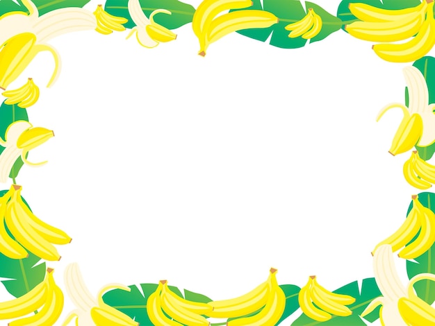 Ramka Ilustracja Banana