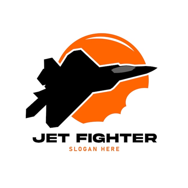 Plik wektorowy raptor jetfighter zachodni logo tła