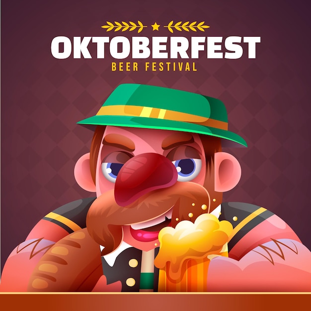 Realistyczna Ilustracja Oktoberfest