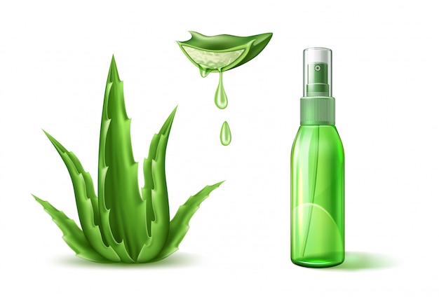 Realistyczna Kosmetyczna Tuba W Sprayu Z Aloesem