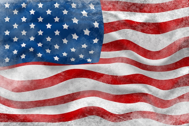 Plik wektorowy realistyczne american flag background